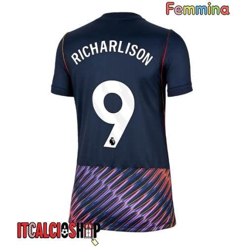 Tottenham Hotspur Richarlison #9 Seconda Maglia Femmina 2026-27 Manica Corta